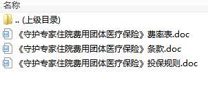 人保健康守护专家住院费用团体医疗保险条款费率投保规则.rar