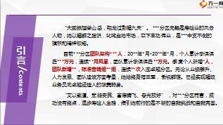 分区经理训练课程21会报体系分享模板16页.ppt