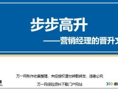 营销经理的晋升文化含讲师大纲.rar