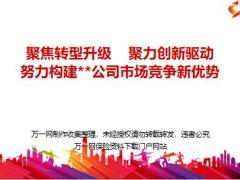 公司分享主要业绩策略举措工作思考19页.ppt