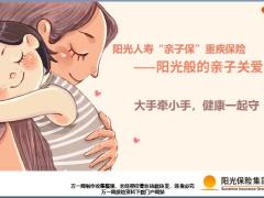 阳光人寿亲子保重疾保险产品特色责任介绍案例分析21页.ppt
