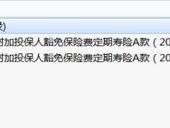 招商仁和附加投保人豁免保险费定期寿险A款2019条款费率.zip