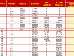 中国人寿鑫耀鸿图年金保险利益演示.xlsm