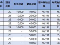 弘康人寿弘利多多终身寿险2024版及投连账户计划书.xlsx