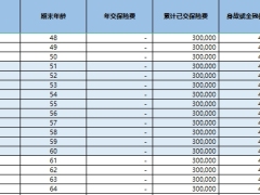 信泰干万传承重载版终身寿险建议书自动利益演示.xlsx 