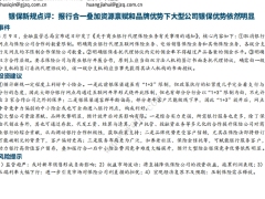 报行合一叠加资源禀赋和品牌优势下大型公司银保优势依然明显3页.pdf 