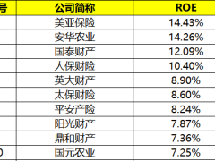 2023年三季度非上市财险公司ROE排行榜.xlsx