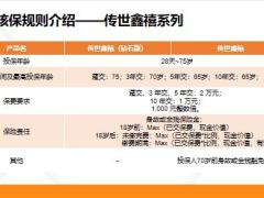 百年人寿传世鑫禧钻石版传世鑫禧投核保规则介绍15页.pptx