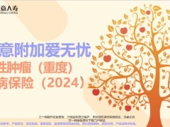 中意附加爱无忧恶性肿瘤重度疾病保险2024开发背景产品亮点案例演示30页.pptx