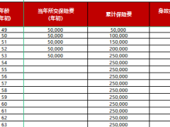 华贵人寿鑫爱e家终身寿险2024版计划书.xlsx