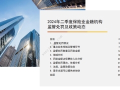 2024年二季度保险行业监管处罚及政策动态44页.pdf 