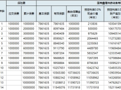 国寿鑫福传家终身寿险利益自动演示表.xlsx