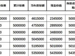 中韩鑫耀一生终身寿险利益演示自动计划书.xlsx
