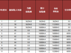 陆家嘴国泰人寿鸿福添禧年金保险分红型利益演示.xlsm