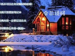 2023冬天雪地雪景早会流程模板10页.pptx