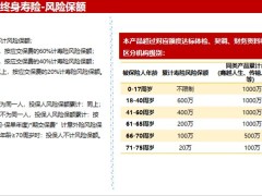 百年人寿传世鑫禧终身寿险投保案例产品亮点服务26页.pptx