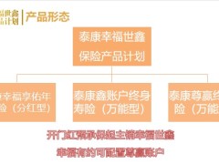 泰康幸福世鑫保险产品计划产品解析整体解析66页.pptx