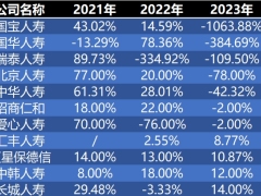 2021至2023保险公司个人短期健康险赔付率.xlsx 