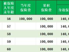 海保人寿财富宝A款两全保险分红型利益演示表.xlsx