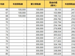 海港启明星悦享版终身寿险建议书利益演示.xlsx 