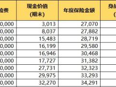 海港启明星臻享版终身寿险建议书.xlsx